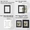 Golden State Art, Pack of 10, Acid-Free Black Pre-Cut 11x14 Picture Mat for 8x10 Photo with White Core Bevel Cut Frame Mattes